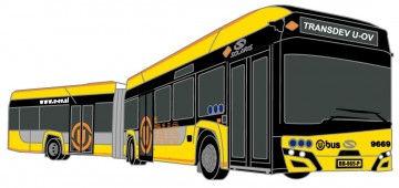 Transdev solaris 9669 pin magneet sjaalring