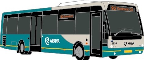 Arriva VDL Ambassador 200 (ALE120) (lijn 92) VDL - Dasspelden Openbaar Vervoer